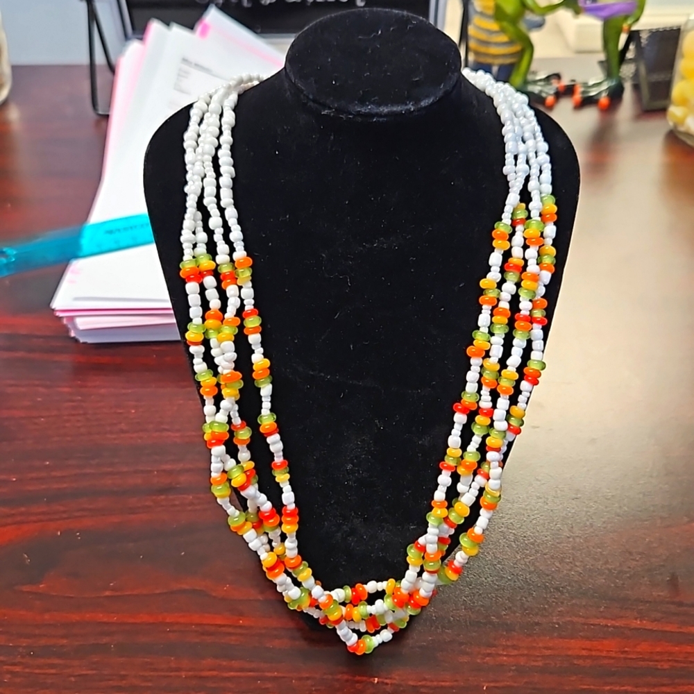 Beautiful beaded necklace